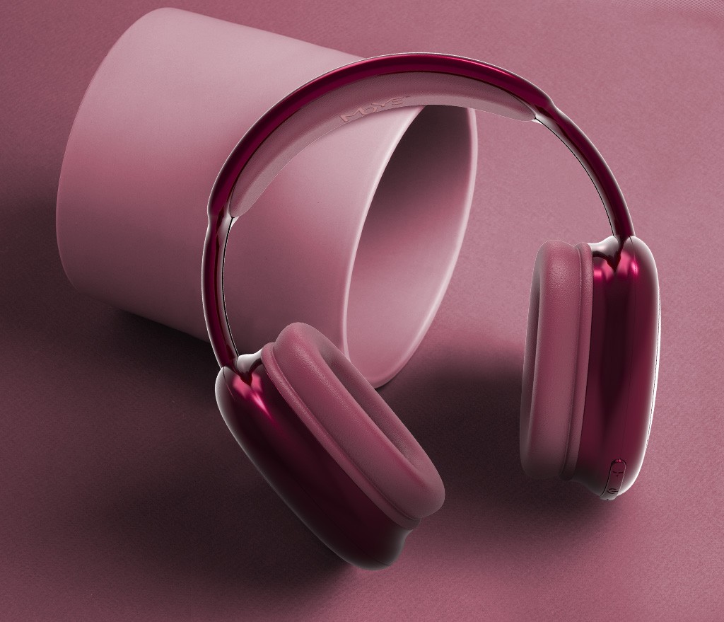 Headphones MOYE Stellar Bluetooth w/Mic - Ruby