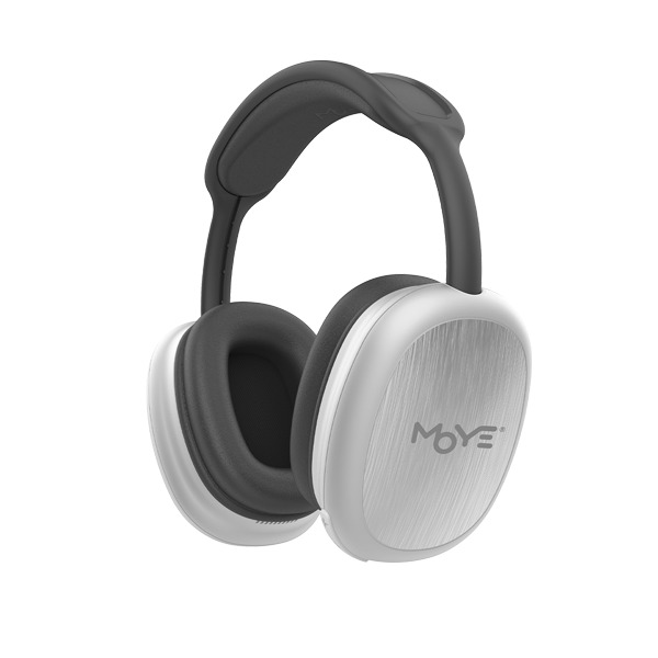Headphones MOYE Stellar Bluetooth w/Mic - Silver