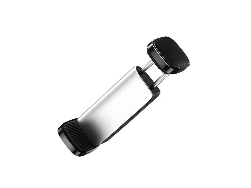 Car Holder for Smartphones Baseus Steel Cannon Air Vent Silver
