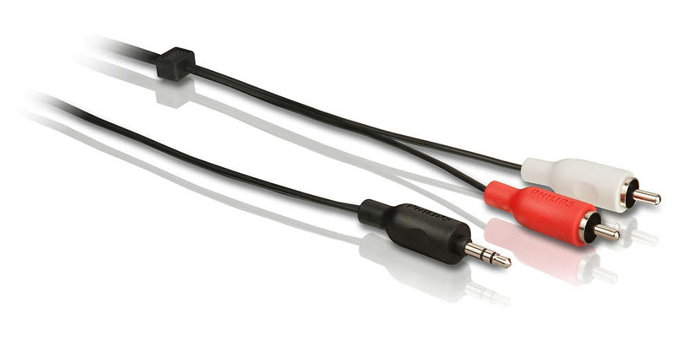 Cable Audio 3.5 mm(M) - 2 RCA(M) 3m Philips