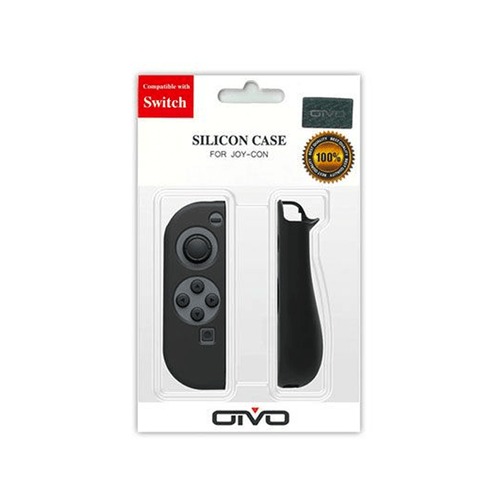 OIVO Silicon Case for Nintendo Switch Joy-Con Black