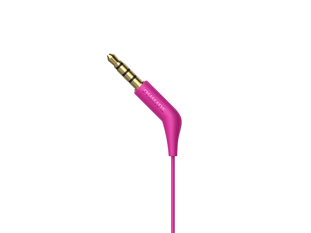 Earphones Philips 1105 w/microphone Pink