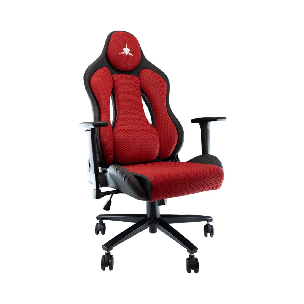 Gaming Chair White Shark Talisman Red