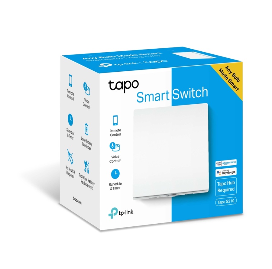 TP-Link Smart Home Light Switch Tapo S210