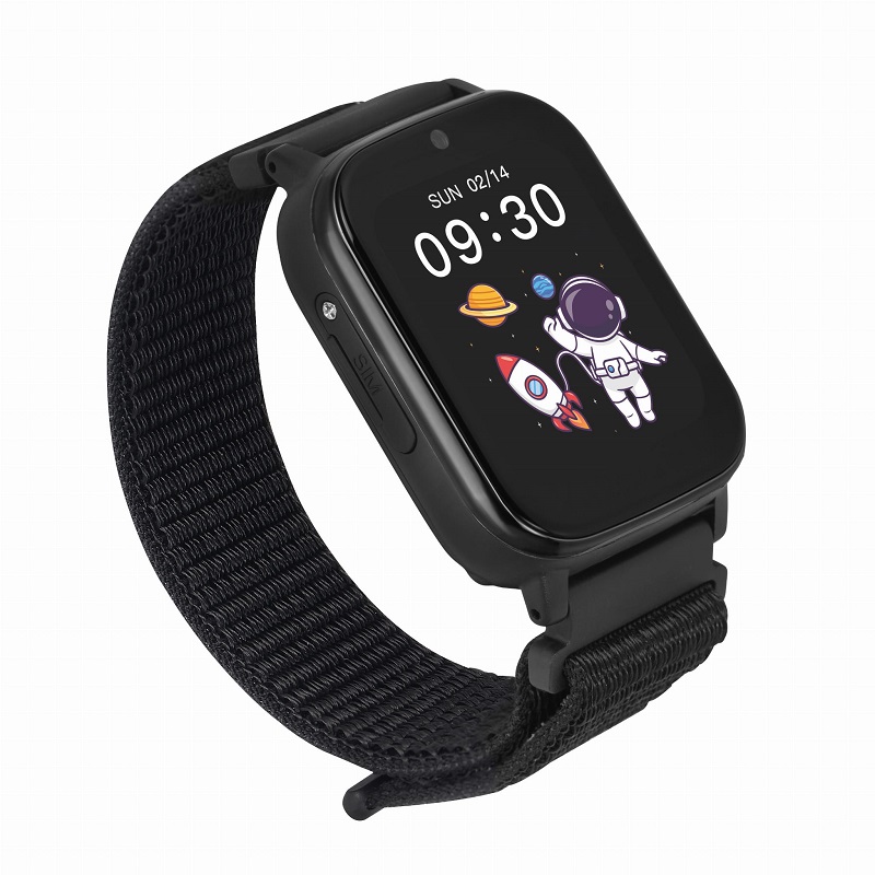 Smartwatch Garett Kids Tech Velcro 4G Black