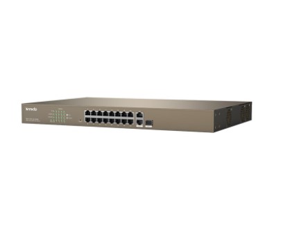 Tenda Switch 16port + 2xGigabit + 1xSFP TEF1218P-16-250W PoE