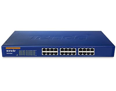 Tenda Switch 24port Gigabit Metal TEG1024G Rack mountable