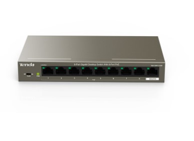 Tenda Switch 8port Gigabit TEG1109P-8-102W w/4port PoE