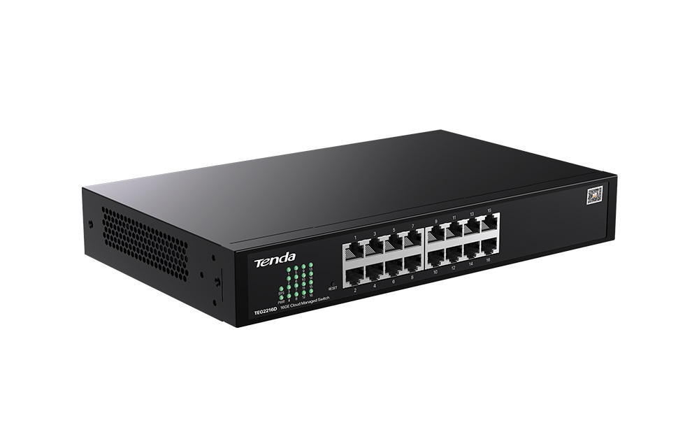 Tenda Switch 16port Gigabit Metal TEG2216D Rack mountable