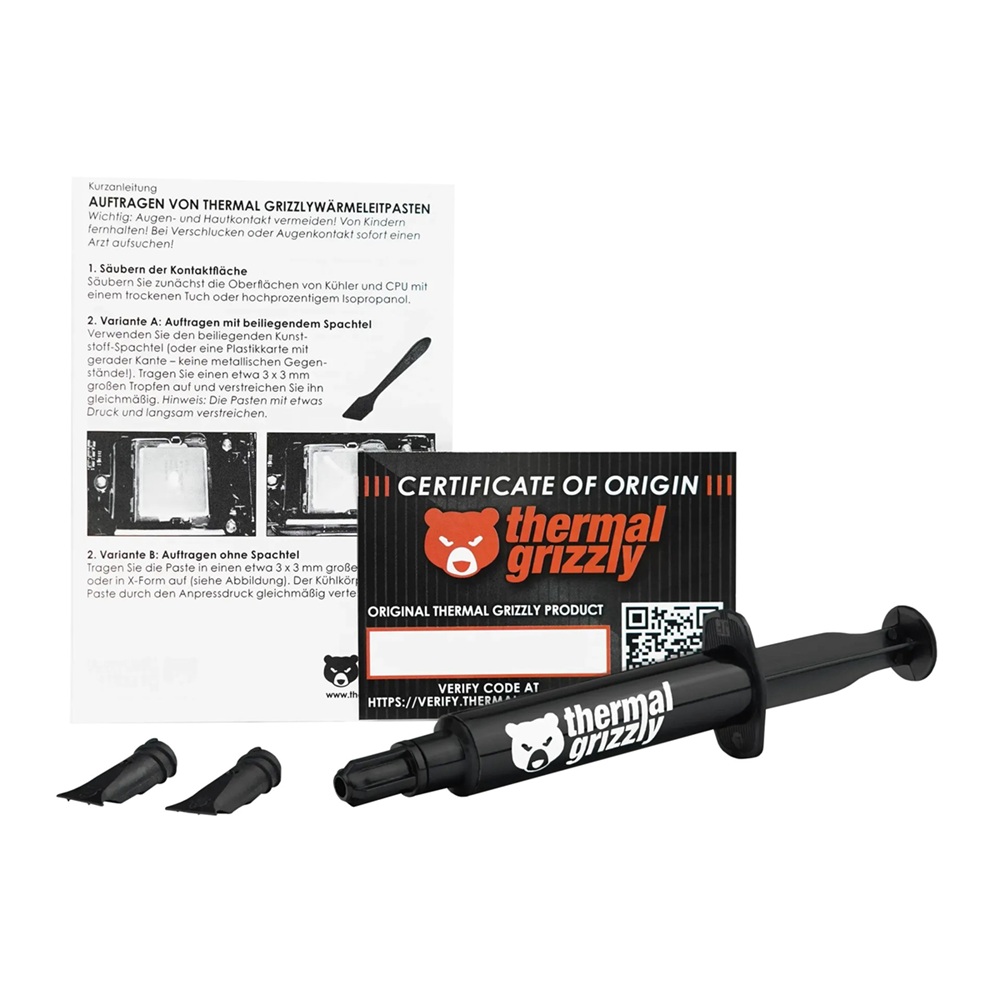 Thermal Grease for Cooler Thermal Grizzly Aeronaut 7.8g