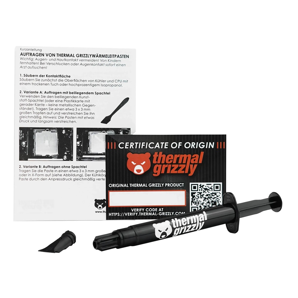 Thermal Grease for Cooler Thermal Grizzly Hydronaut 3.9g