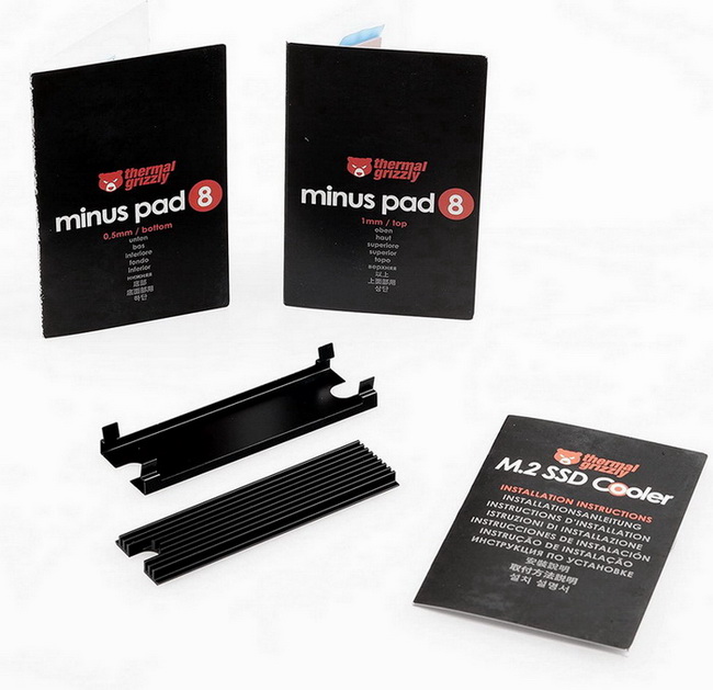 Thermal Grizzly M2 SSD Cooler