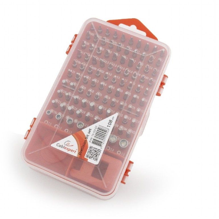 ToolKit Precision Bit Set Gembird for Smartphone and Tablets 108pcs