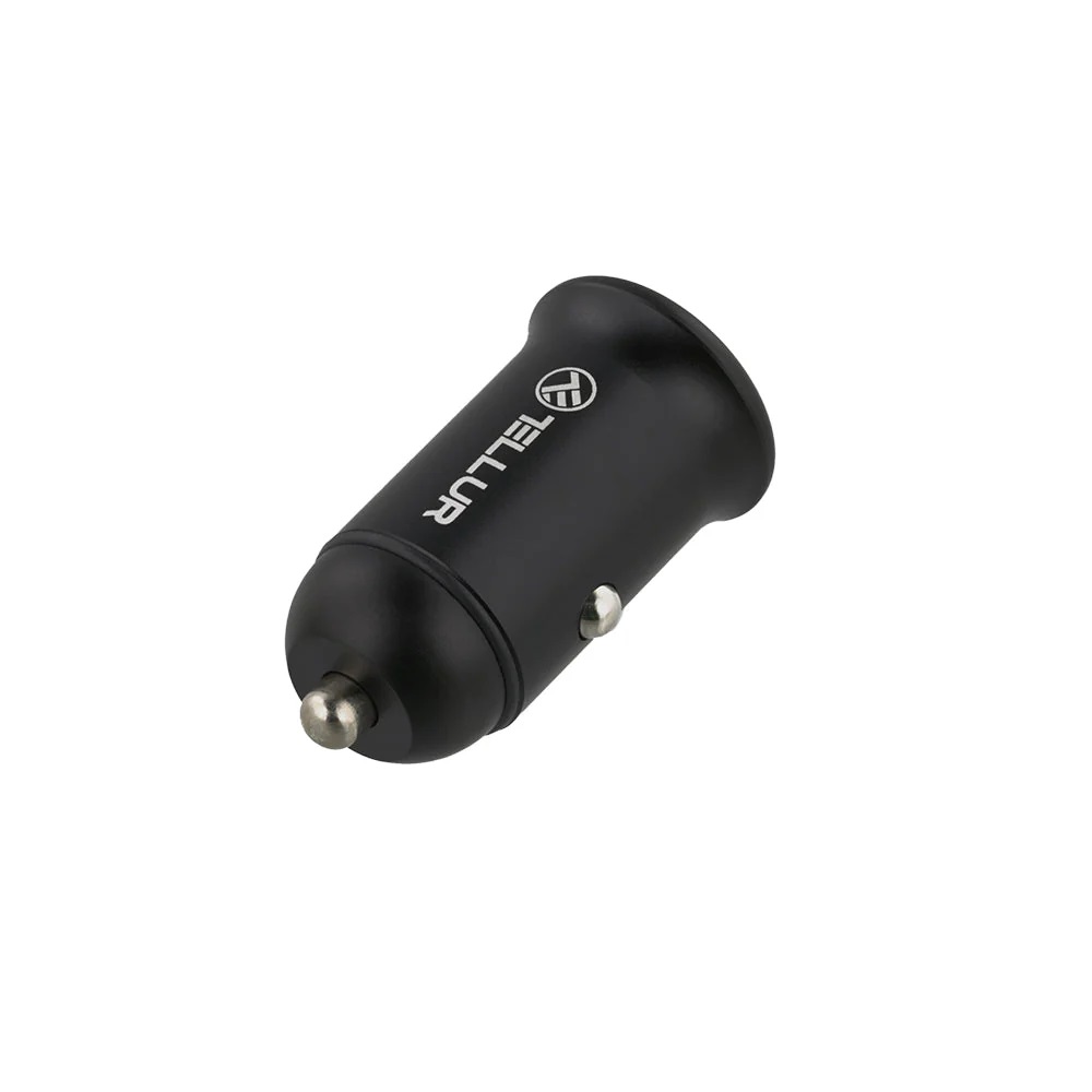 USB Universal Car Charger Tellur PD60W QC30W FCC7 black