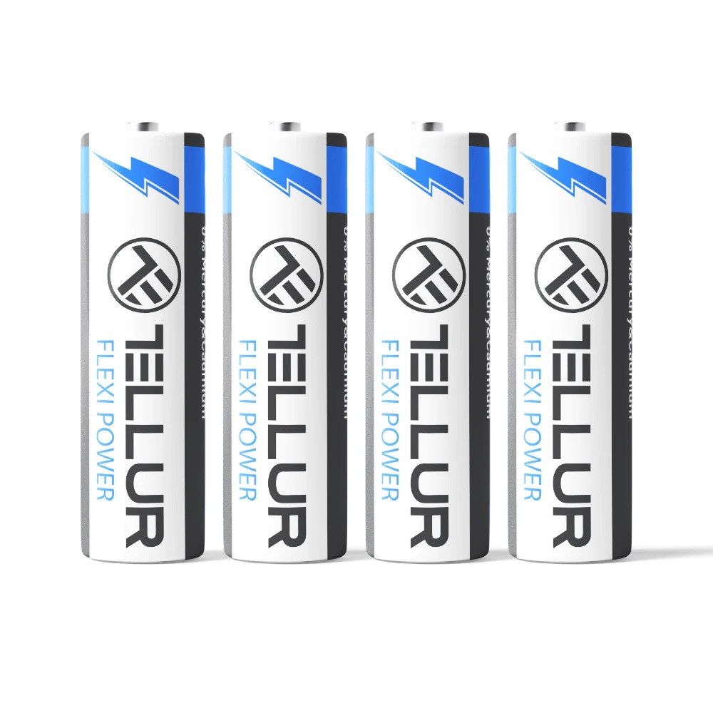 Batteries Tellur AA 4pack Super Alkaline LR06 Flexi