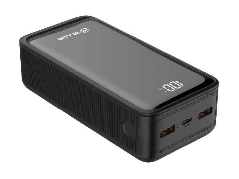 Power Bank Tellur PD303 Boost Pro 30000mAh Dual USB + Type-C Black