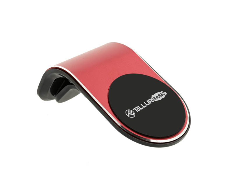 Car Holder for Smartphones Tellur Basic Magnetic Red
