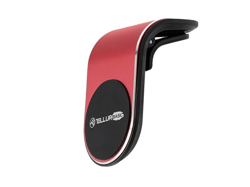 Car Holder for Smartphones Tellur Basic Magnetic Red
