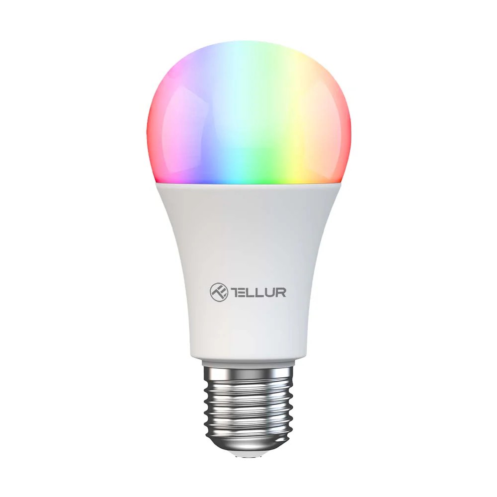 Tellur Smart Home Wi-Fi Light Bulb E27 10W Multicolor RGB