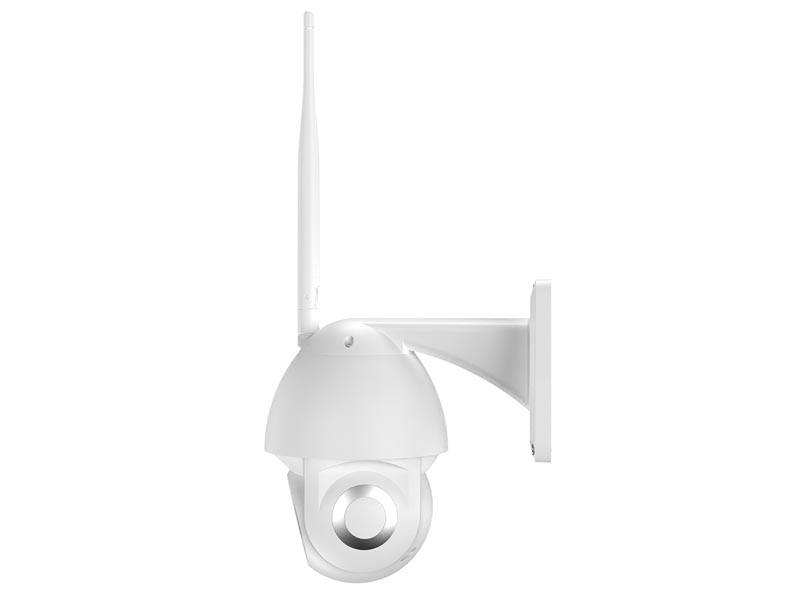 Security Camera Tellur UltraHD 3MP Outdoor Smart Wi-Fi Autotracking PTZ White