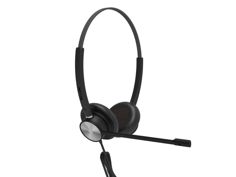 Headset Tellur Voice 320 Binaural USB-A, Type-C Black