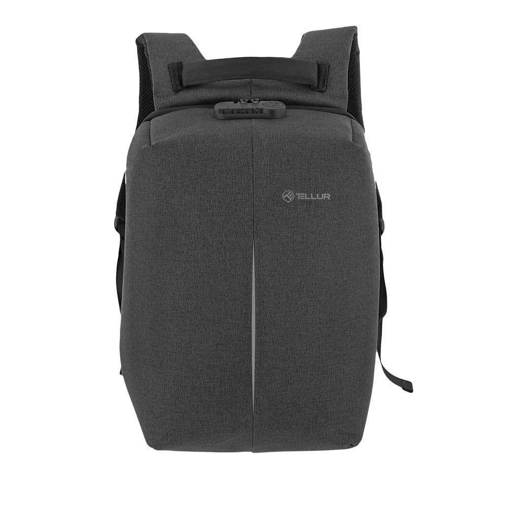 Notebook Backpack Tellur Anti-theft V2 USB 15.6" Black