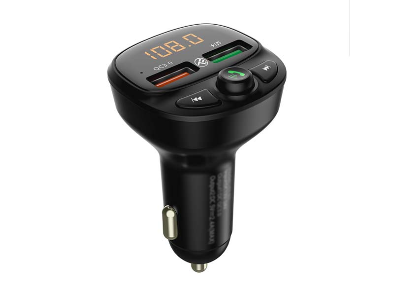Wireless Bluetooth FM Transmitter Tellur B7 Hands Free/Dual Charger w/LCD Display