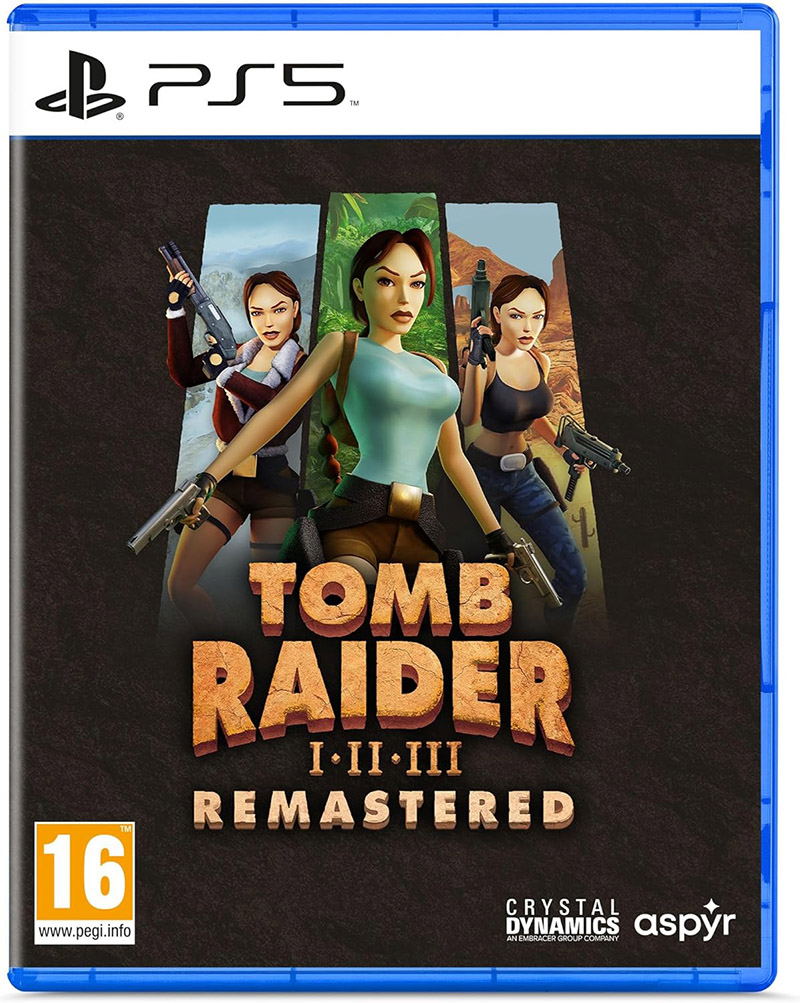 Game PS5 - Tomb Raider I-III Remastered Starring Lara Croft