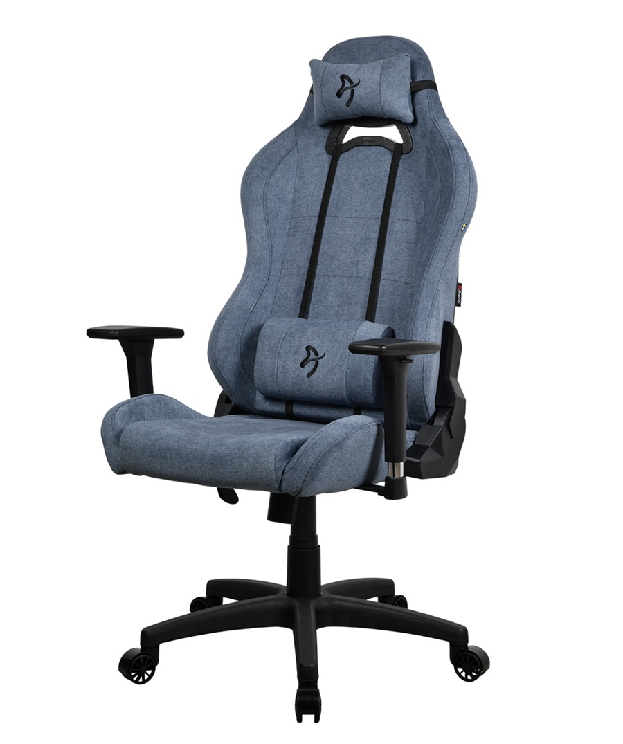 Gaming Chair Arozzi Torretta Soft Fabric Blue 2