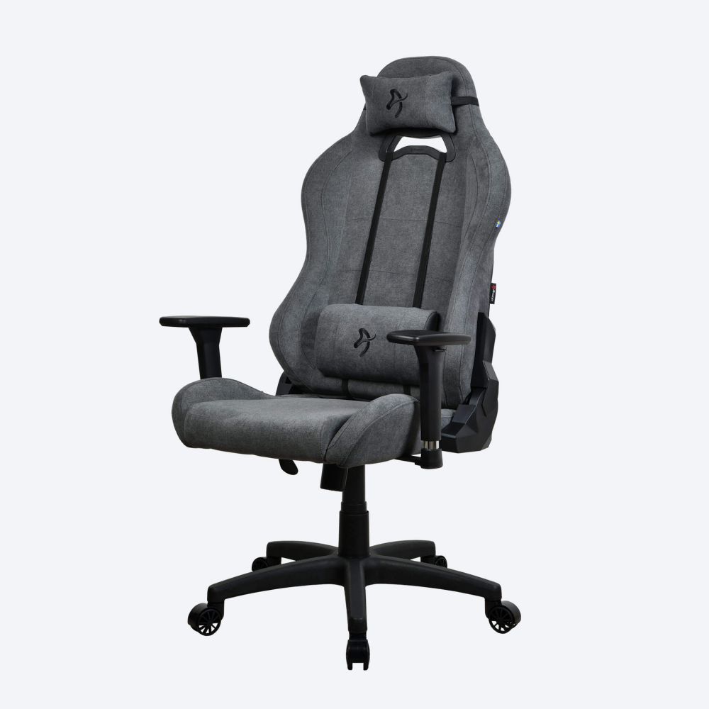 Gaming Chair Arozzi Torretta Soft Fabric Ash 2
