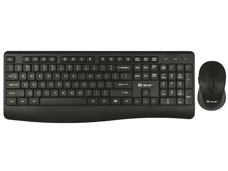 Keyboard Tracer Wireless Set Bartix 2 w/ Mouse Black