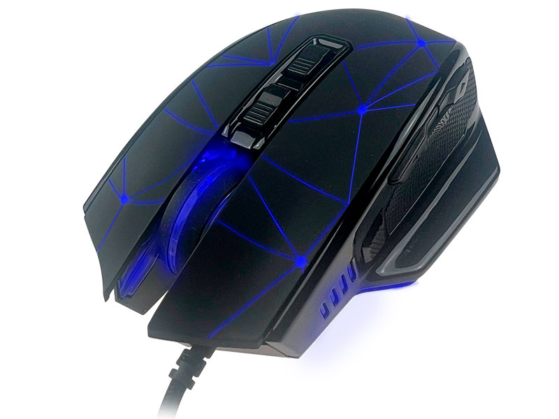 Mouse Tracer GameZone SPACE Gaming RGB Black