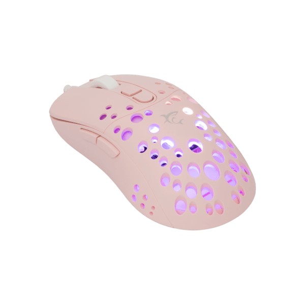 Mouse White Shark Gaming Tristan 2 12000dpi RGB Pink