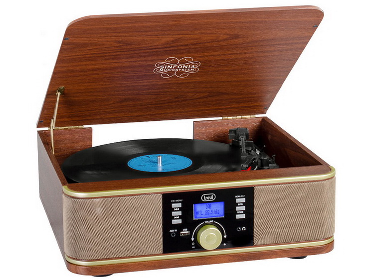 Turntable Trevi TT 1042 Bluetooth Wooden