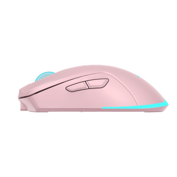 Mouse Baracuda Gaming Turtle 3200DPI Pink