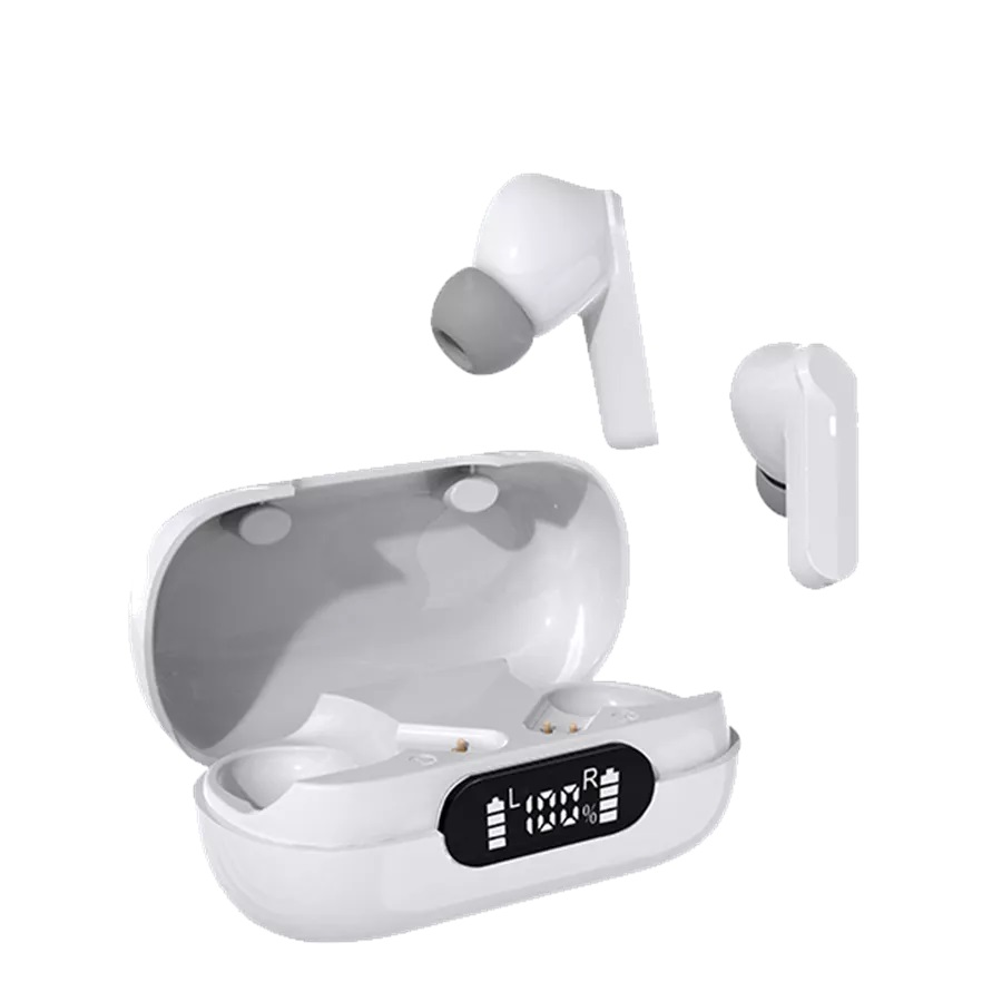 Earphones Denver TWE-40 TWS Bluetooth w/Microphone White