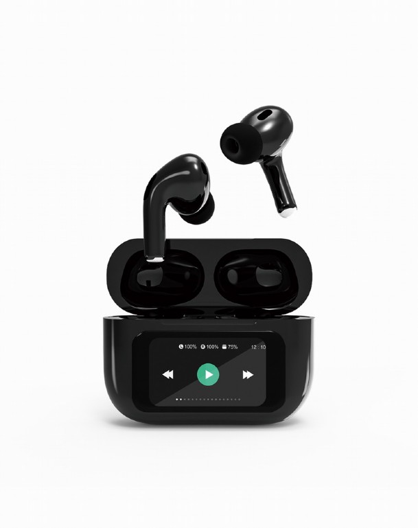 Earbuds Gembird TWS with ANC and  Lcd Black