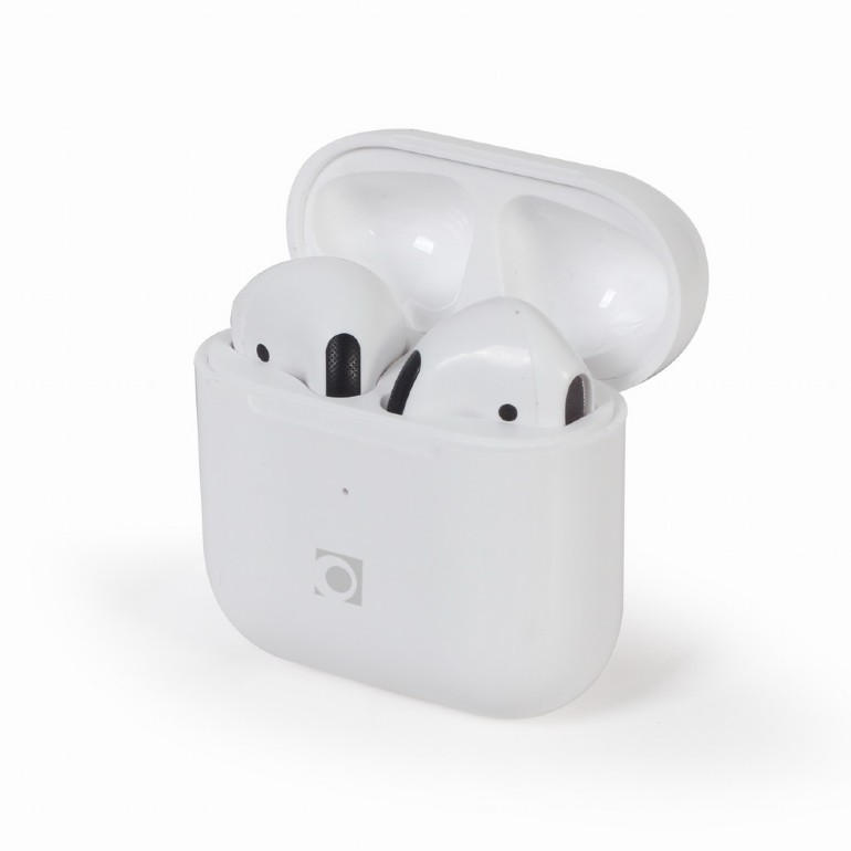 Earphones Gembird Valletta TWS BT Glossy White