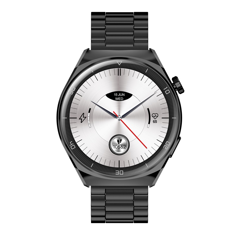 Smartwatch Garett Men V12 Black Steel