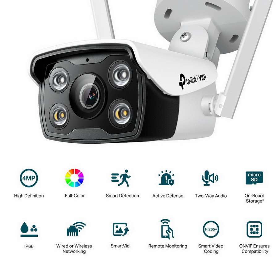 TP-Link Smart Home WiFi Outdoor Camera VIGI C340W