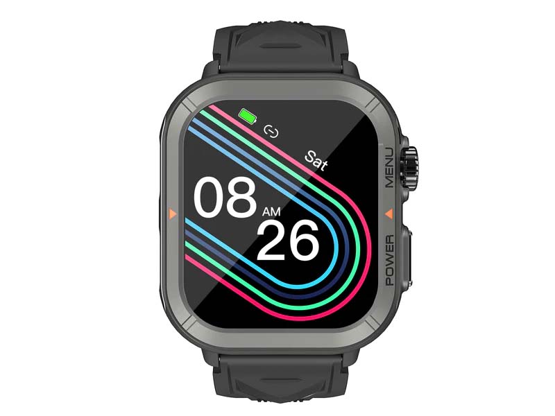 Smartwatch Blackview W30 Black 1.91" Heart rate/Water resistant/BT Calls/100+ Sports/Sleep Monitor