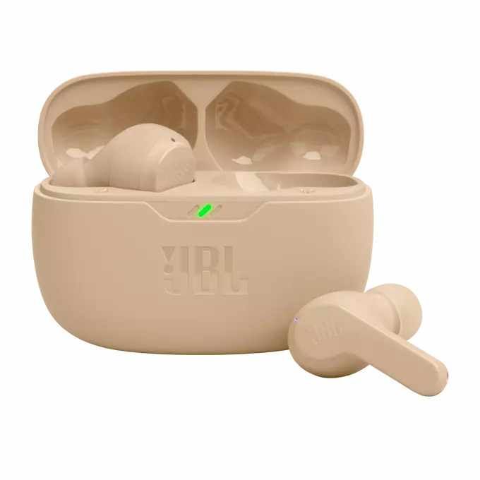 Earbuds JBL Wave Beam Bluetooth w/Mic Beige