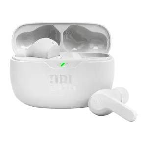 Earbuds JBL Wave Beam Bluetooth w/Mic White