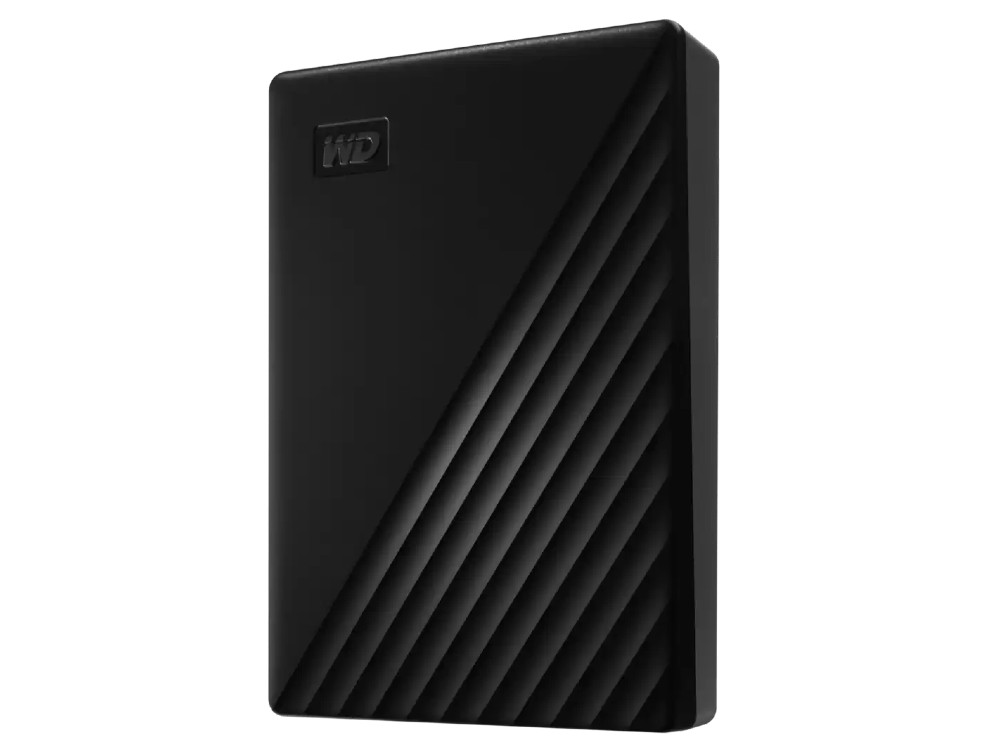 HDD External 2.5" 2TB USB 3.2 Western Digital My Passport Black w/ Hardware Encryption