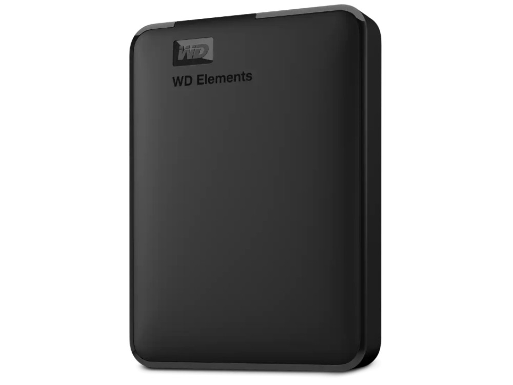 HDD External 2.5" 5TB USB 3.0 Western Digital Elements Portable Black