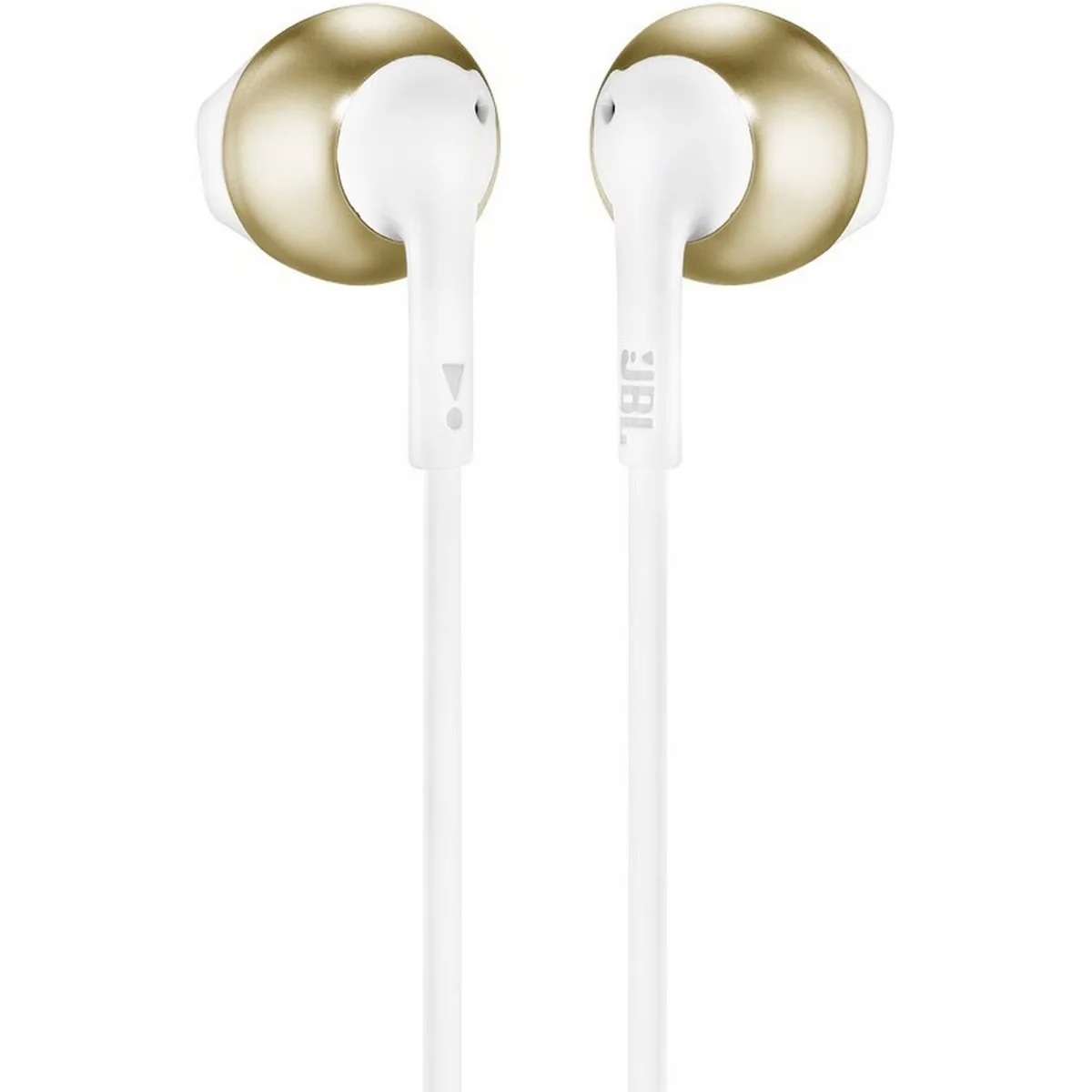 Earphones JBL T205 w/microphone Gold