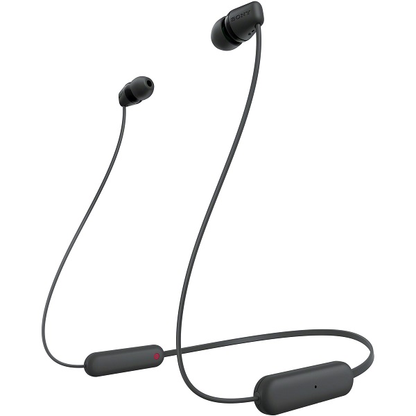Earphones Sony WI-C100B Wireless Black