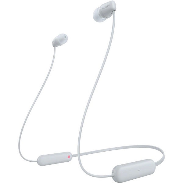 Earphones Sony WI-C100W Wireless White