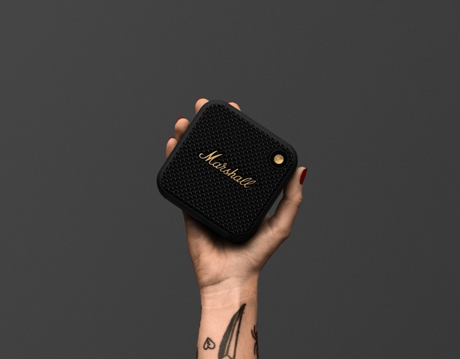 Speaker Marshall WILLEN Bluetooth Black & Brass