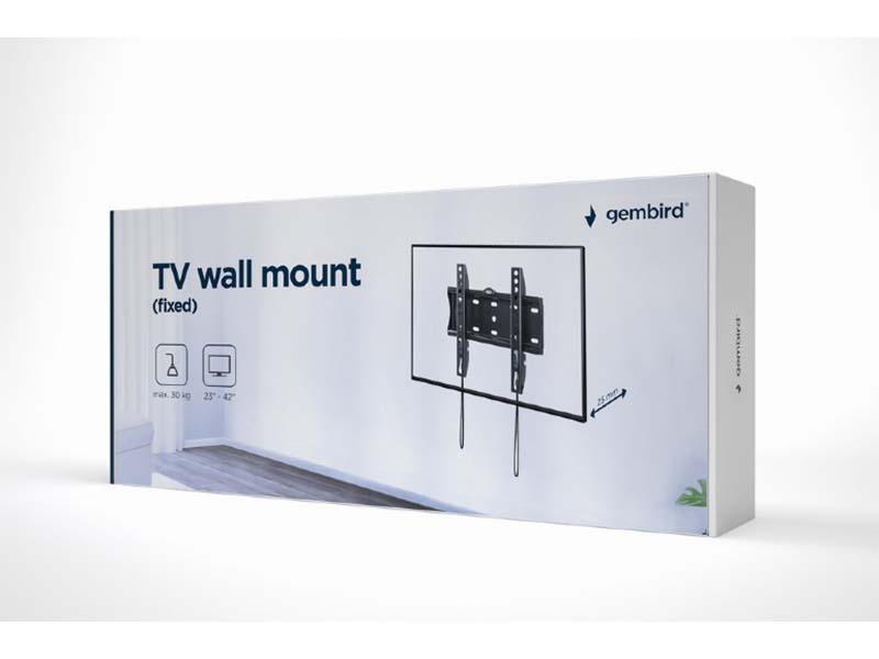 TV Wall Mount Gembird 23"-42" Fixed Steel